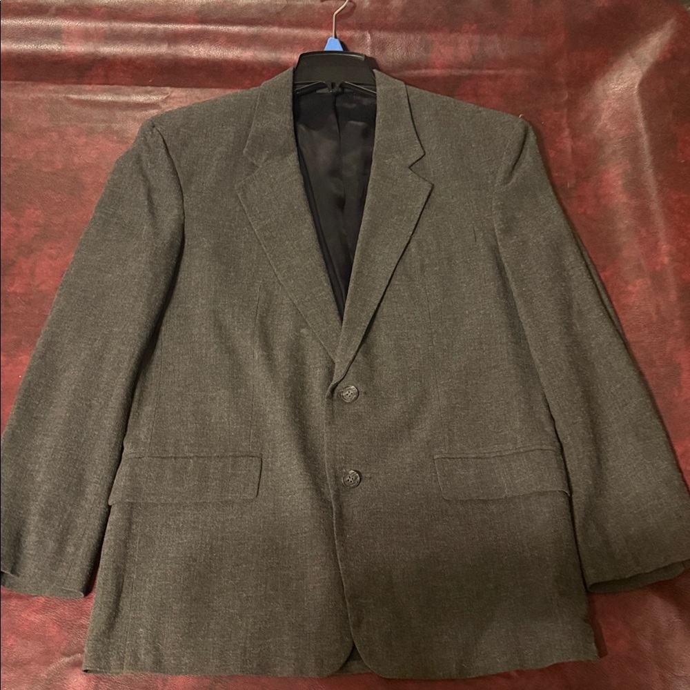 Claiborne Charcoal Blazer for Men